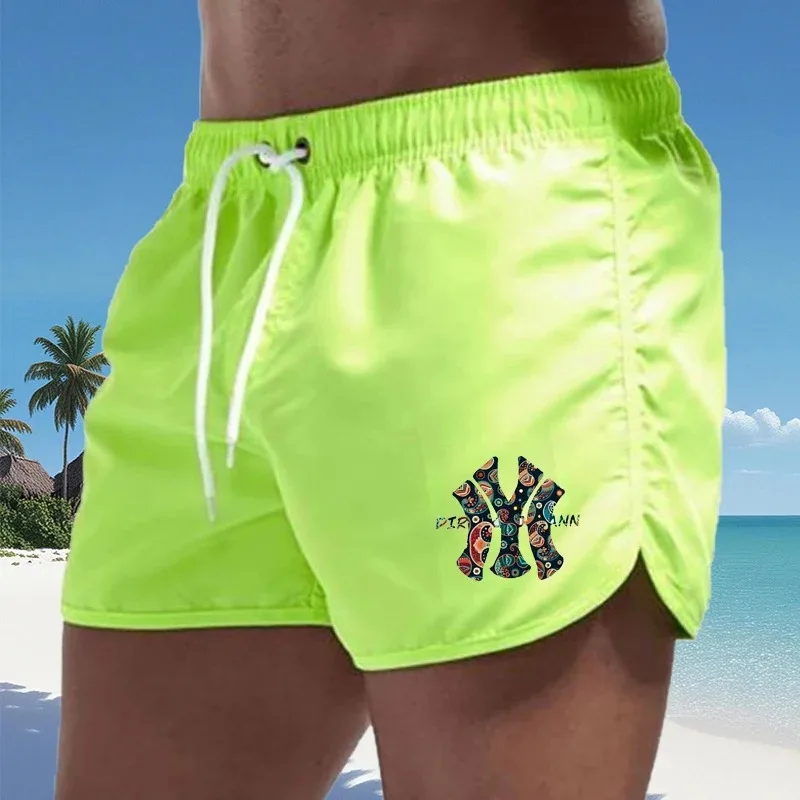 

Men's swimming trunks summer swimming beach printed shorts quick-drying side pocket swimsuit swimming trunks
