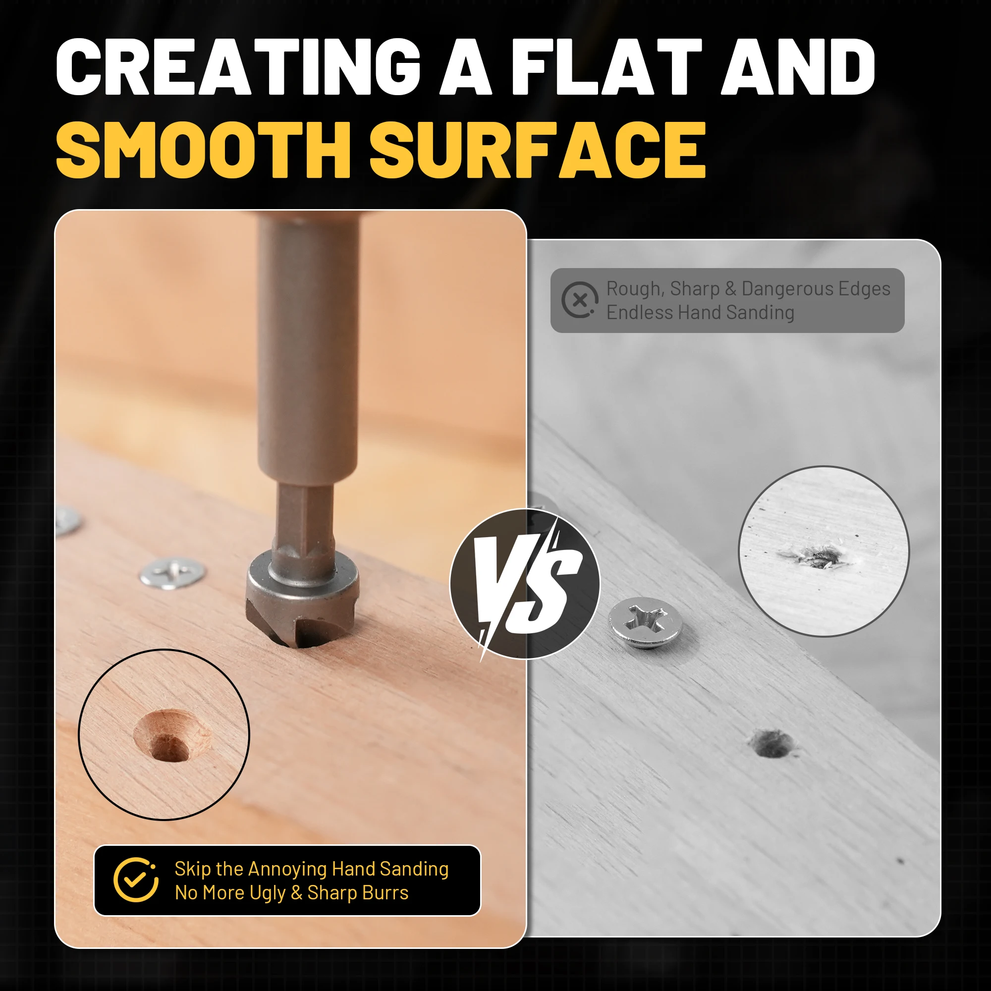 مجموعة لقمة مثقاب من TOLESA مكونة من 35 قطعة مع لقمة مفك براغي ومفك براغي، مجموعة لقمة مثقاب للخشب المعدني، هدية عيد الميلاد للأب