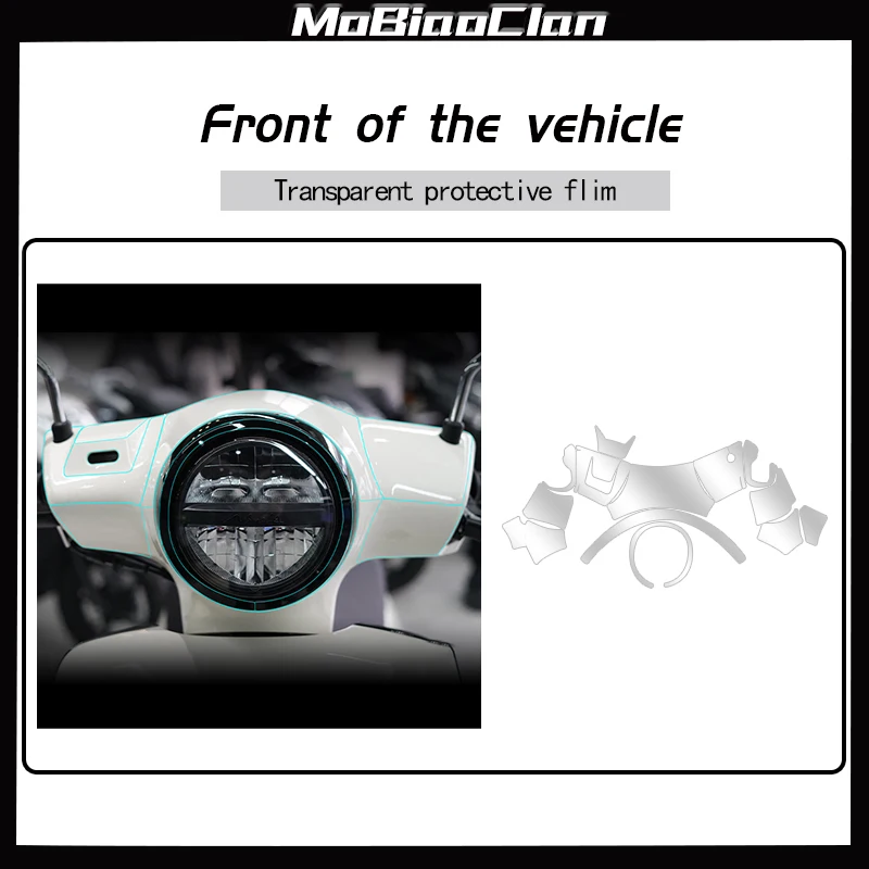 Per HONDA NS125LA ns125la 2025TPUvisibile Copertura Auto Corpo Trasparente Pellicola Protettiva Serbatoio Carburante Adesivo Accessori di Modifica