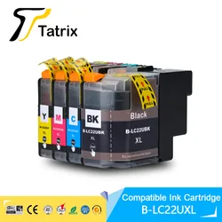 Tatrix For LC22UXL 22UXL LC22U Full Ink Cartridge BK/C/M/Y Compatible For Brother DCP-J785DW MFC-J985DW Printer