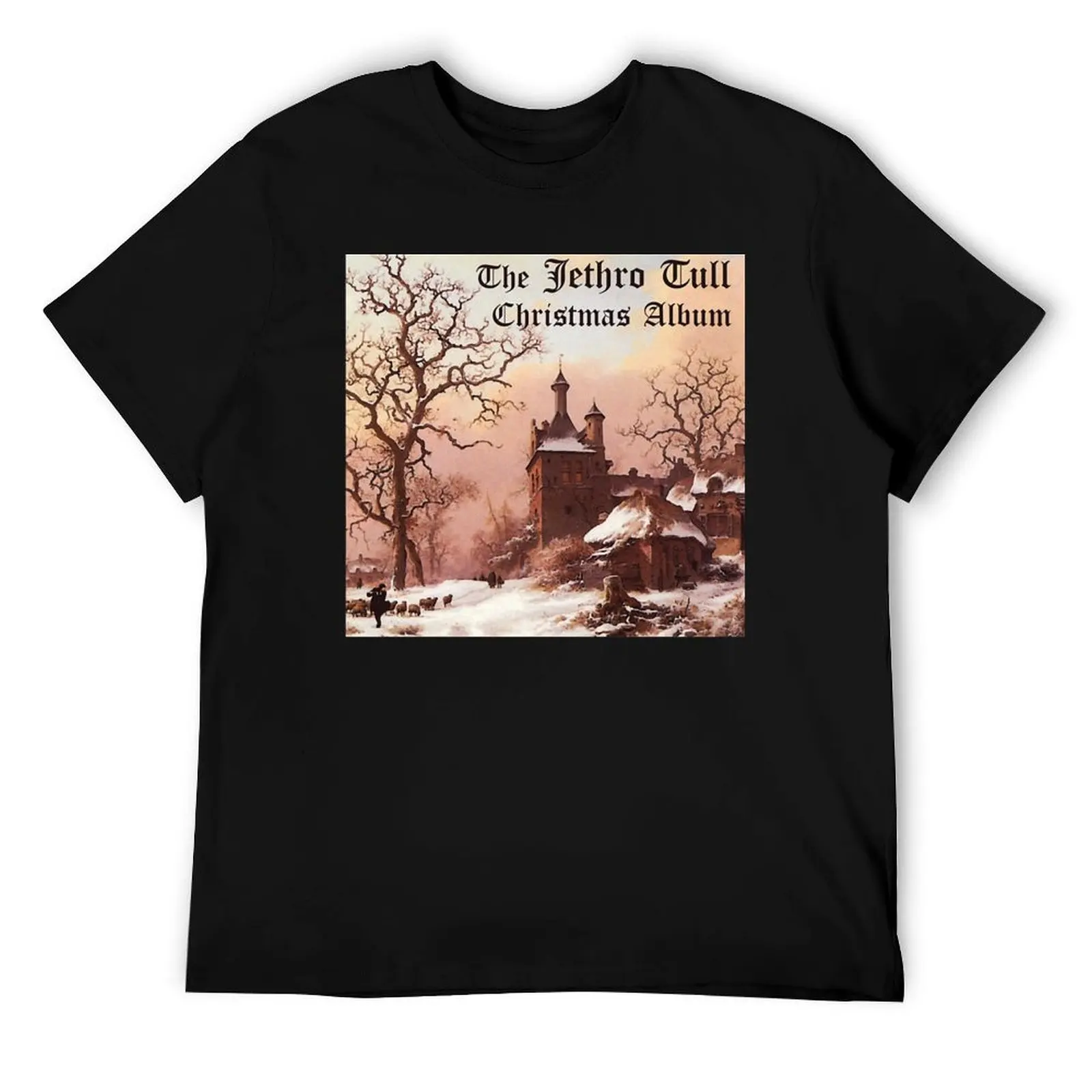 

Идея подарков Jethro Tull Рождественские альбомы Natalan Подарки на день рождения Футболка футболки хлопок 100% футболка