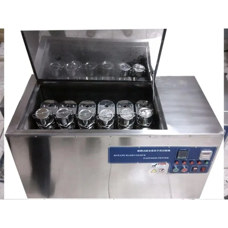 AATCC 61 Colorfastness To Laundering Accelerated, Launderometer For Textile
