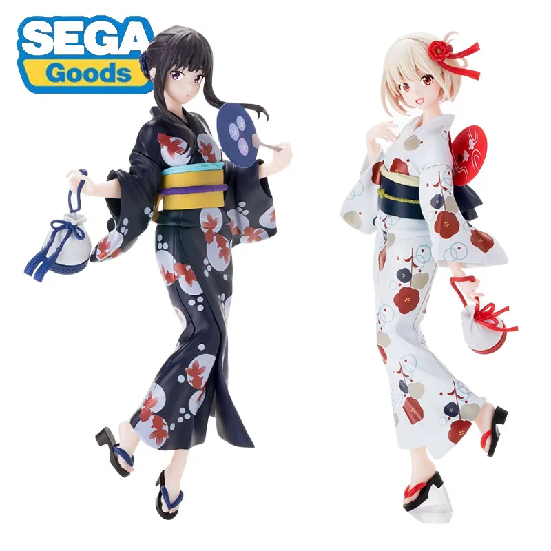 

Оригинальные фигурки SEGA Lycoris Recoil nishikier Chisato Inoue Takina Аниме Коллекция моделей Статуэтка орнамент кукла подарок