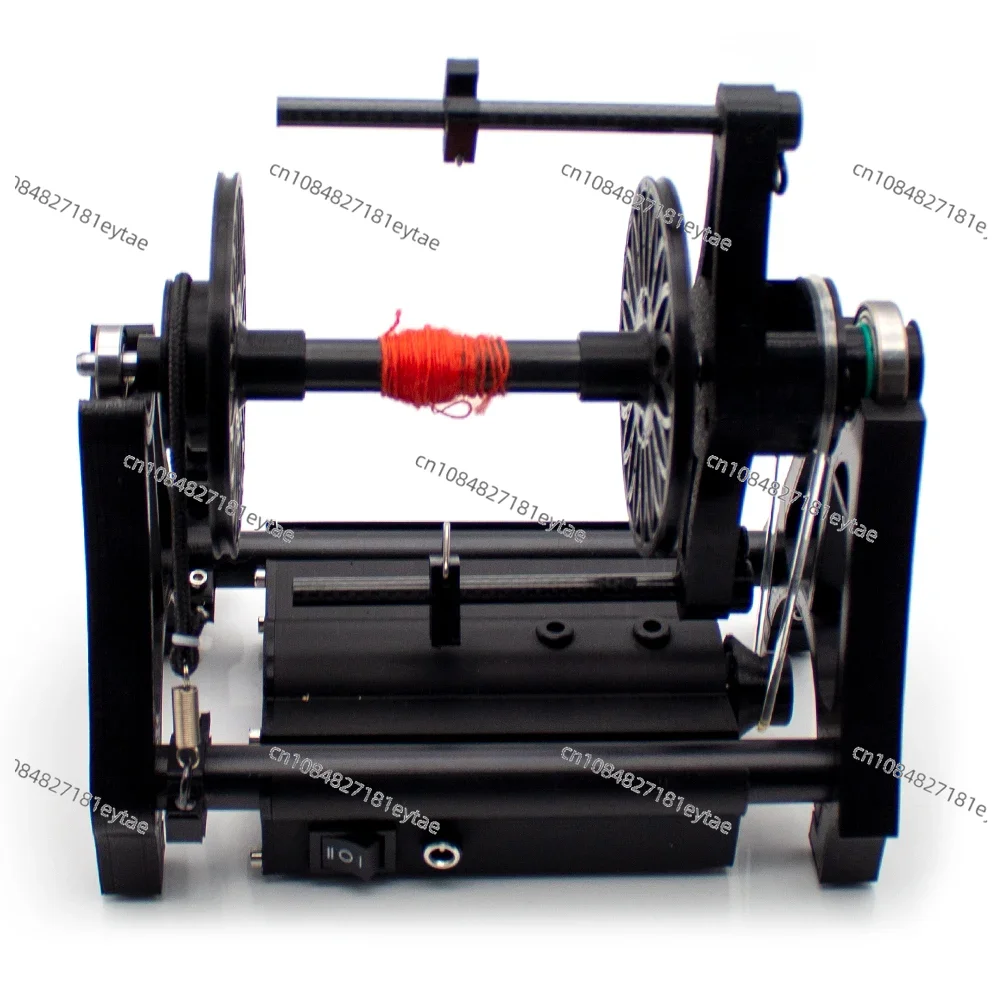 Mini Electric Spinning Wheel Stepless Speed Adjustment for Spinning Wool Cotton Single Ply Yarn AC 100 240V Home Use