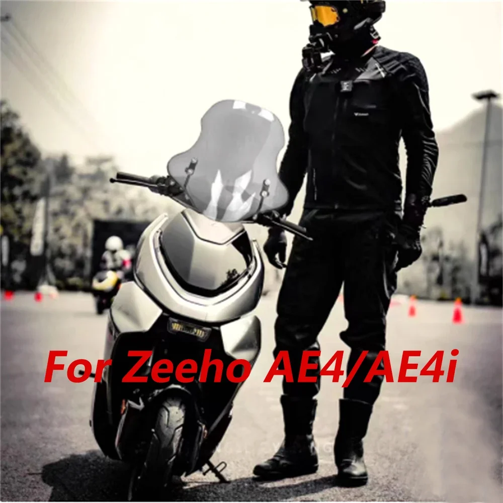 For Zeeho ae4 ae4i electric motorcycle windshield CFMOTO zeeho ae4i accessories electric vehicle modification windshield