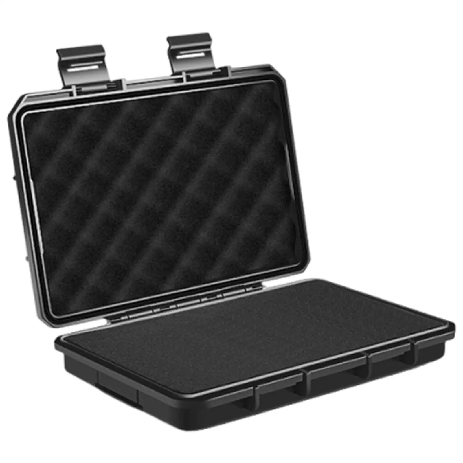 Car Model Display Cabinet Space Saving Storage Box for 1/64 Scale Diecast Cars with Precision Latch Seal