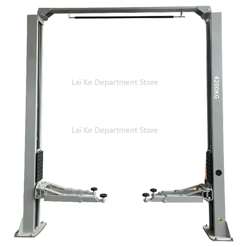 

Dual-Cylinder Hydraulic Design 4200KG Lifting Capacity 3+2 Brackets Two Post Car Lift Double Cylinder Hydraulic Lift