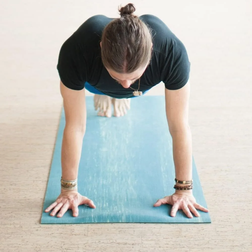 Rubber mat, optimal exercise and meditation support, studio yoga mat only