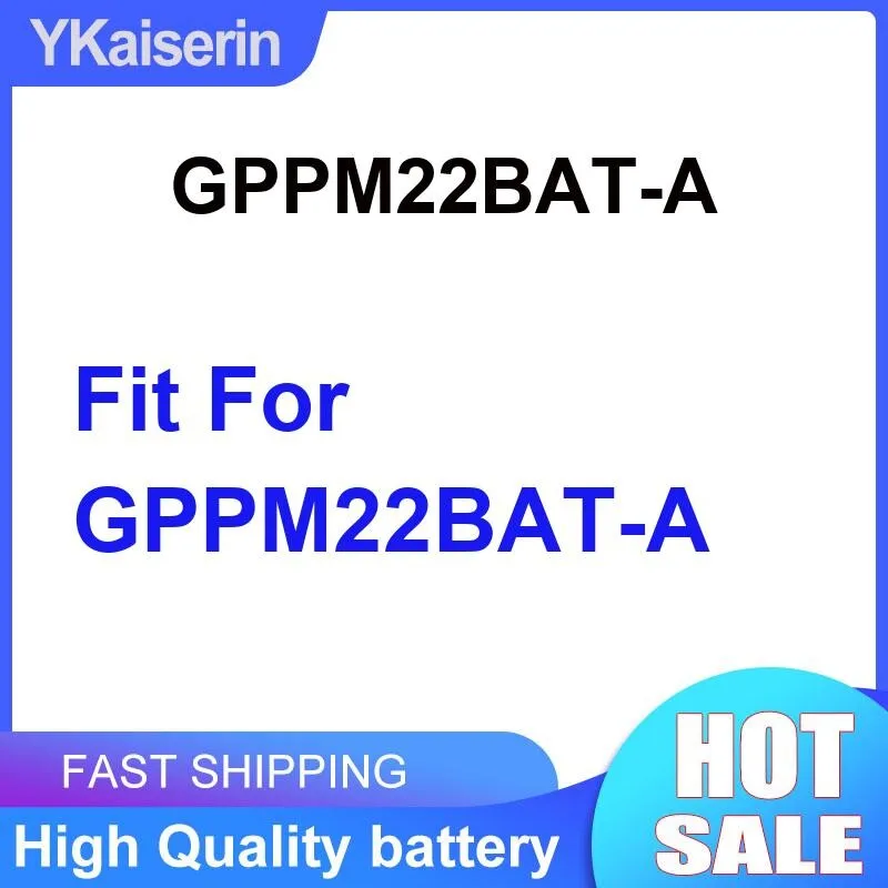 

Battery Fit For GPPM22BAT-A Environmentally Friendly Prolonged Performance