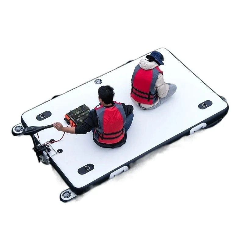 แพลตฟอร์มตกปลาแบบพับได้พกพาสะดวก หนาพิเศษ ใช้เป็นเรือลูยาสำหรับตกปลาแบบมืออาชีพ