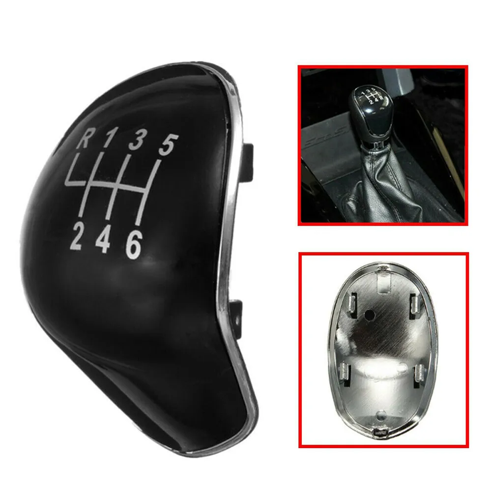 Gear Shift Knob Cap 6 Speed Gear Shift Knob Cap Cover For Ford Focus Fiesta ForMondeo C-max Shift Knob Cover Insert