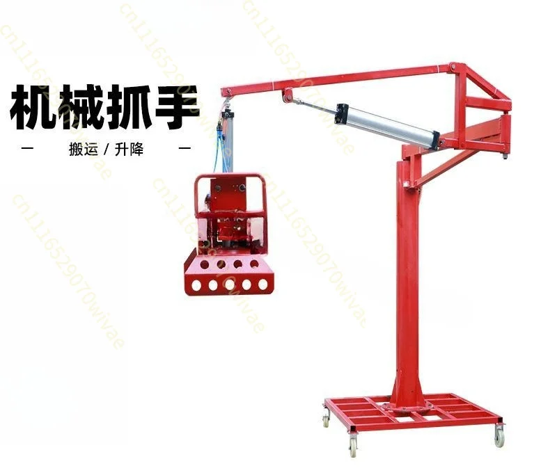 Mobile pneumatic mechanical breakthrough point power manipulator loading and unloading machine