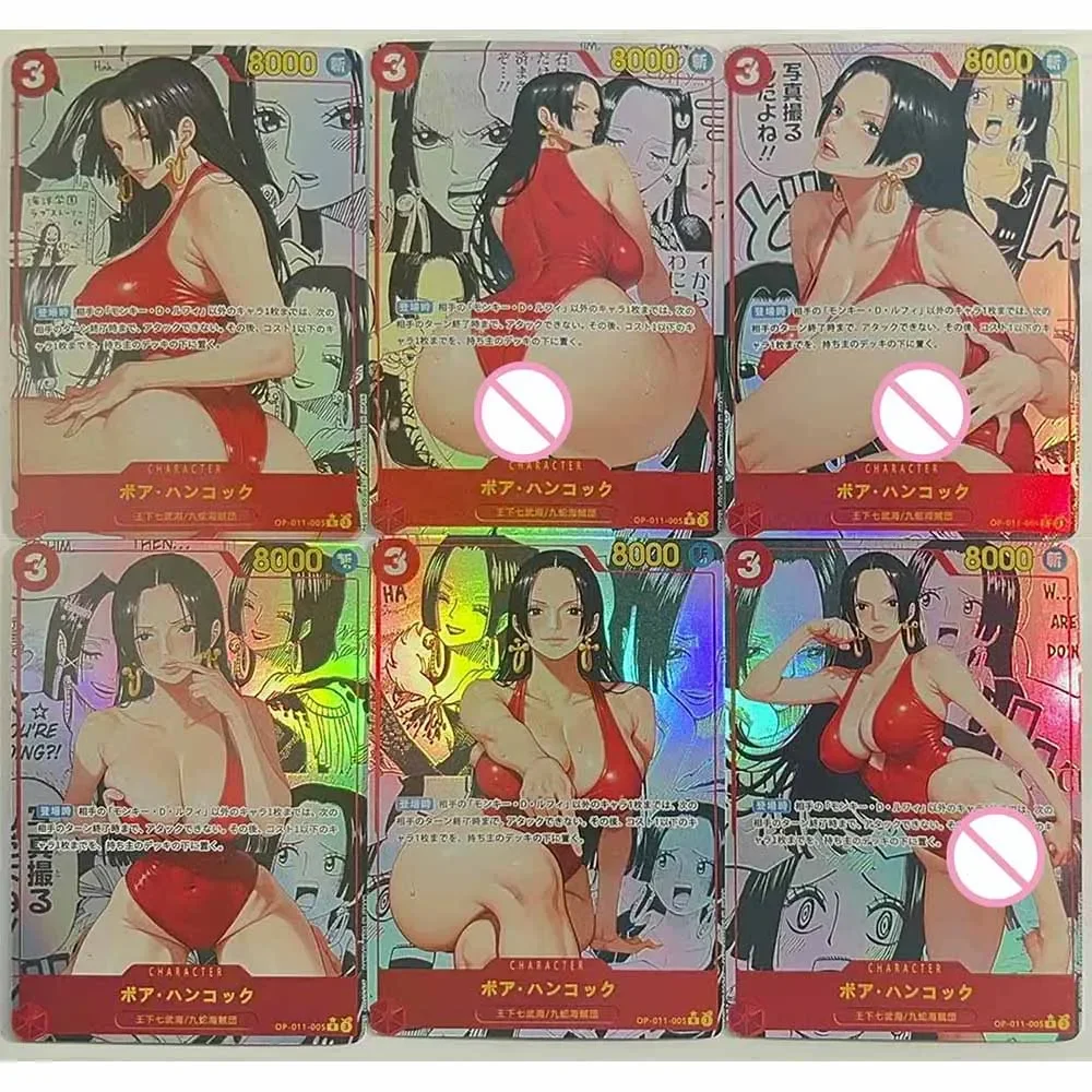 Anime 원피스 DIY ACG 프리미엄 보이 게임 장난감 Collectible Cards 크리스마스 생일 선물 Yamato Nami Boa Hancock Uta Vivi