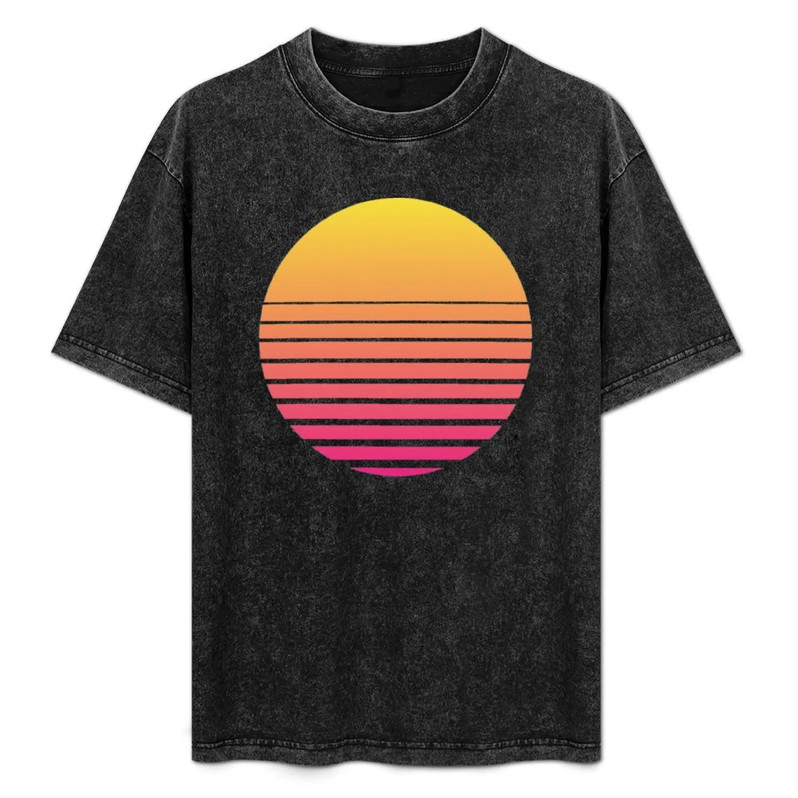 

Outrun Retro Sun T-Shirt Modern Style Print T-Shirt