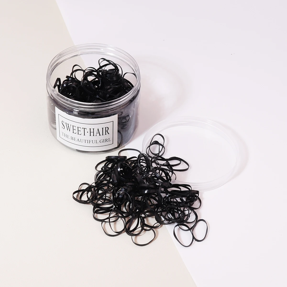 500 mini élastiques, bandeaux élastiques, outils pour cheveux tressés pour enfants et adultes, outils de coiffure pour accessoires de cheveux