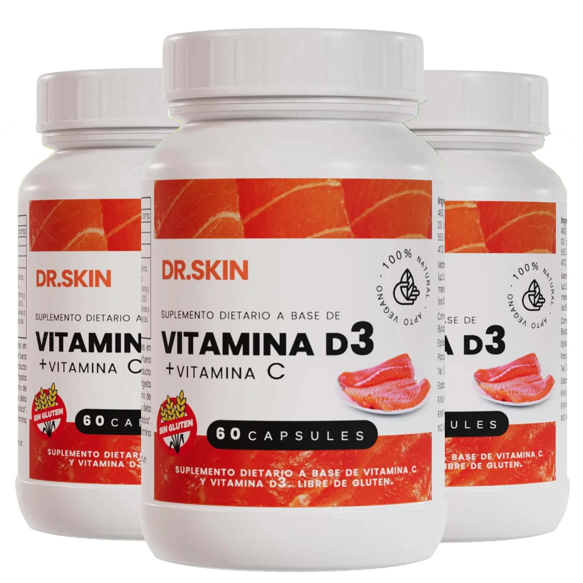 

Vitamin D3 Capsules - Supports Immune Health, Calcium Absorption Muscle Function & Bone Strength, Dietary Supplement