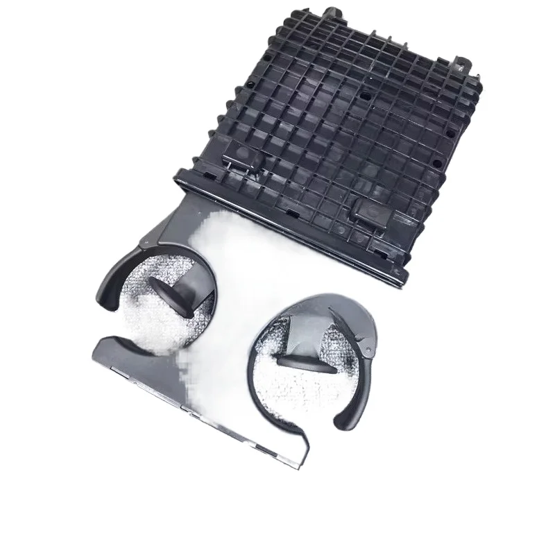 

База подставки для напитков, держатель для стакана с водой на заднем сиденье в сборе для Benz W221 S300 S350 S400 S500 S600, пластик, черный