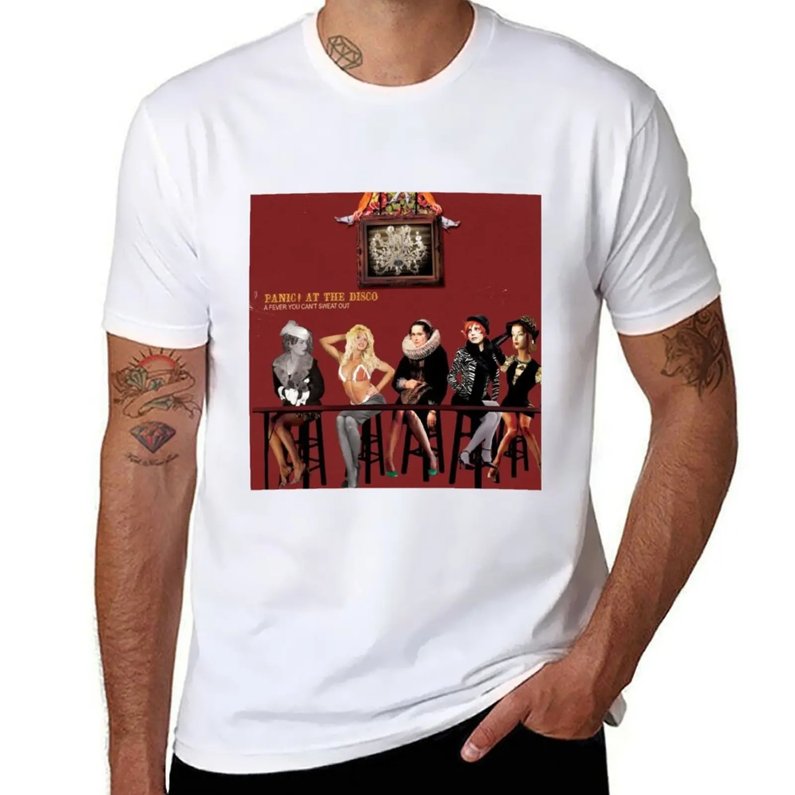 

a fever you can't sweat out T-Shirt t shirts for man graphic vintage t shirts for man pack cotton T-Shirt
