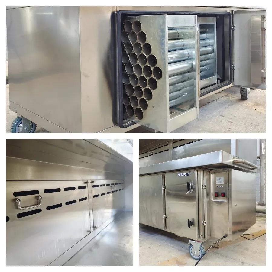 Electrostatic Precipitator With 2M BBQ Grill All-in Equipment Use for Charcoal and Electric Barbecue Electrostatic Air Cleaner