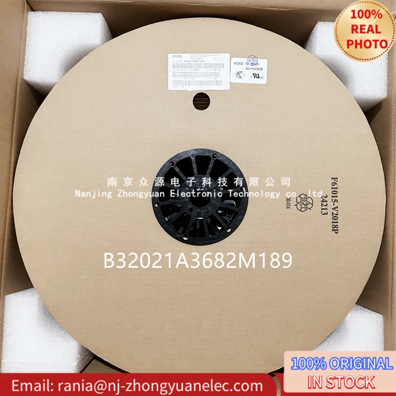 （1REEL)B32021A3682M189 EPCOS （10REELS+  10%DISCOUNT）Safety Capacitors /EMI Suppression Film Capacitors (MKP) 、IN STOCK