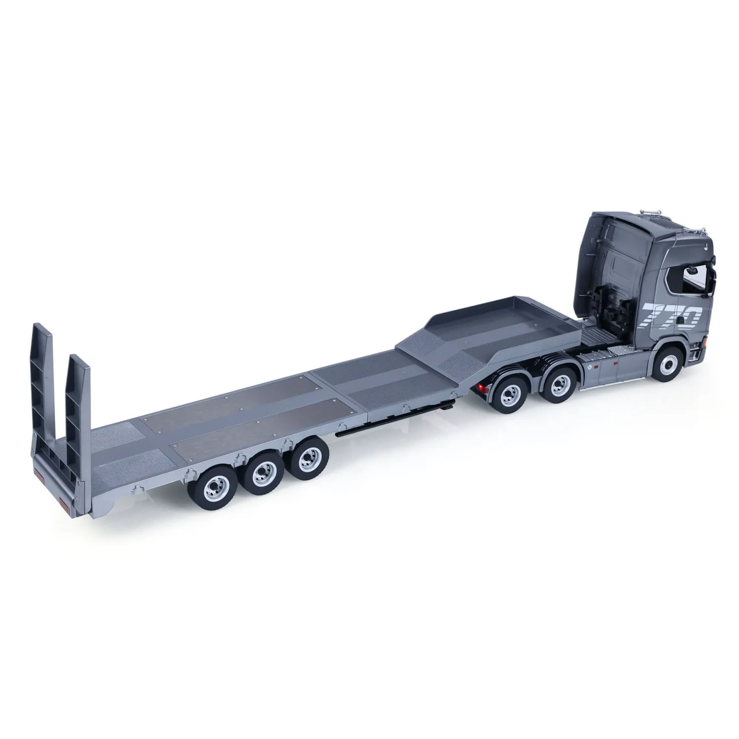 1501A 1/18 HUINA RC Traktor und 3-Achs-Sattelanhänger 19CH RTR 770S 2.4G Sound-Licht-System Ferngesteuertes LKW-Modell – Detail 5