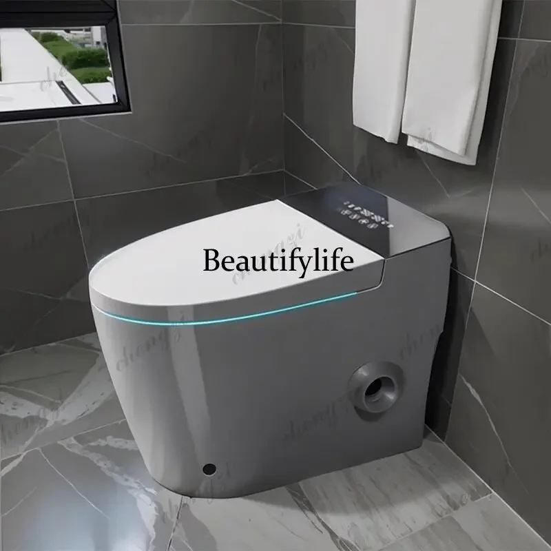 DD Smart toilet, fully automatic wall row side row, rear water outlet, no water pressure limit toilet