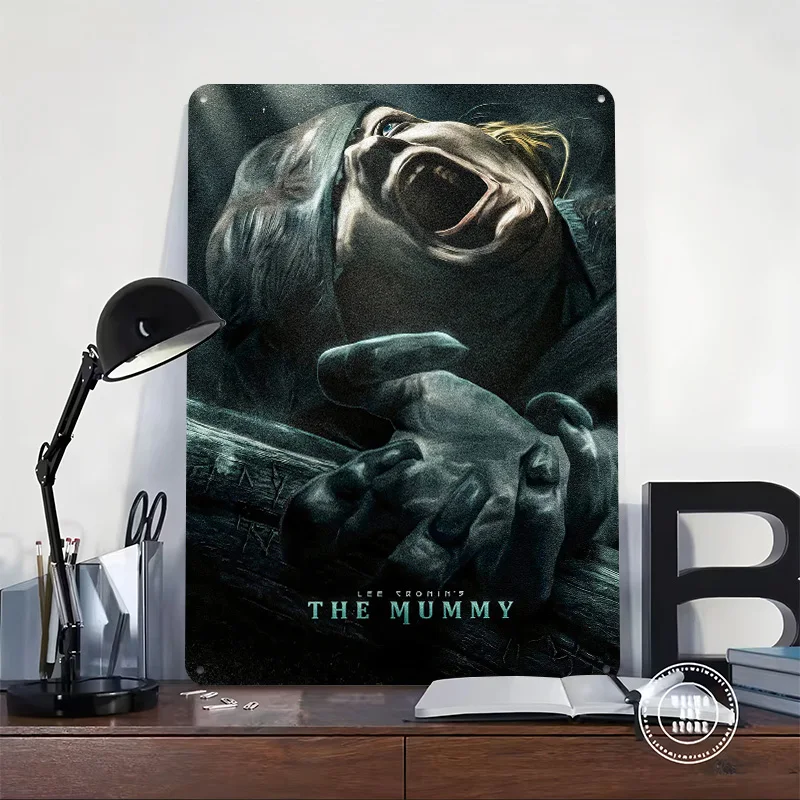 The Mummy Movie Metal Poster Perfect Gift for Fans Lovers Customized Wall Art Metal Sign for Funny Signs Home Decoration Luxury