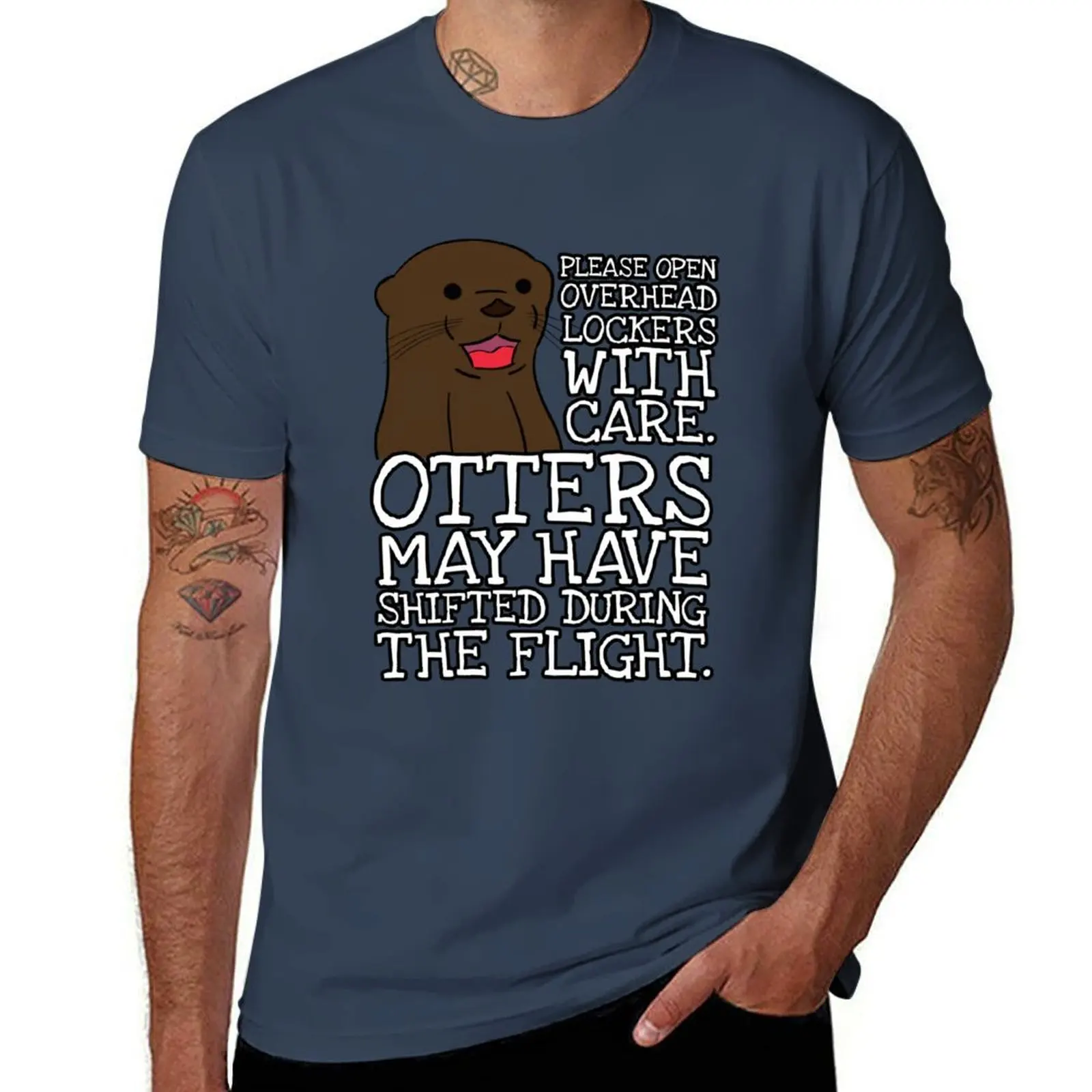 

may have shifted flight. during Otters the T-Shirt Comfortable Work Wear Tee