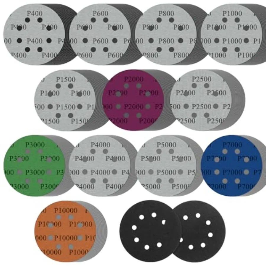 160Pcs Sanding Disc…