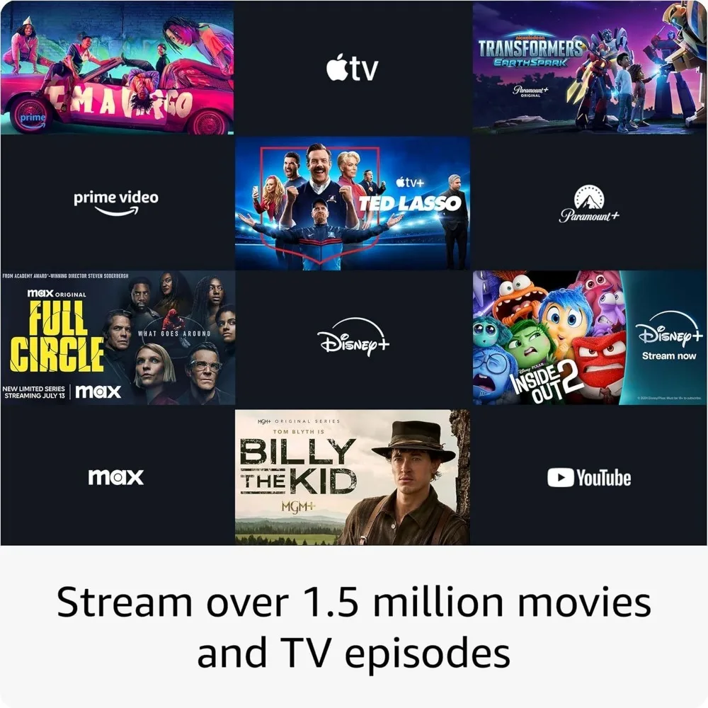 جهاز البث الأصلي Amazon Fire TV Stick 4K Max (أحدث طراز) يدعم Wi-Fi 6E، تلفزيون مجاني ومباشر