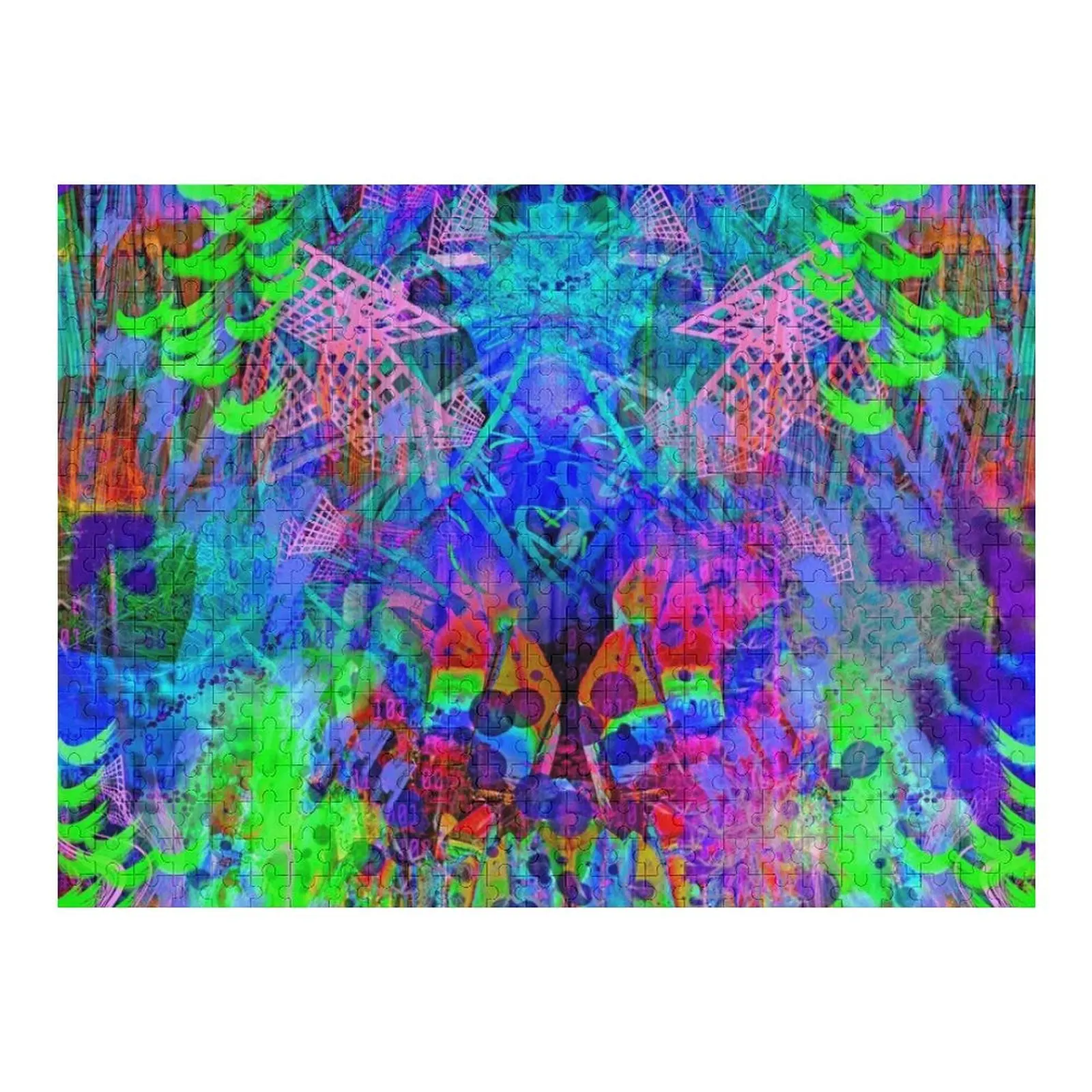 

Rush of Wisdom (Blacklight) Jigsaw Puzzle Personalized Gift Married Customizable Gift Works Of Art Puzzle