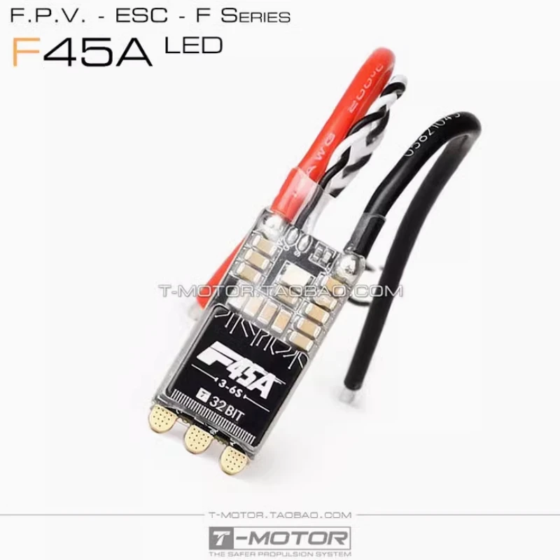 T-motor 3-6S F35A F45A Dshot BLHeli 32 BL32bit 35A/45A Electri Speed Controller ESC Regulator for RC Cross Drone