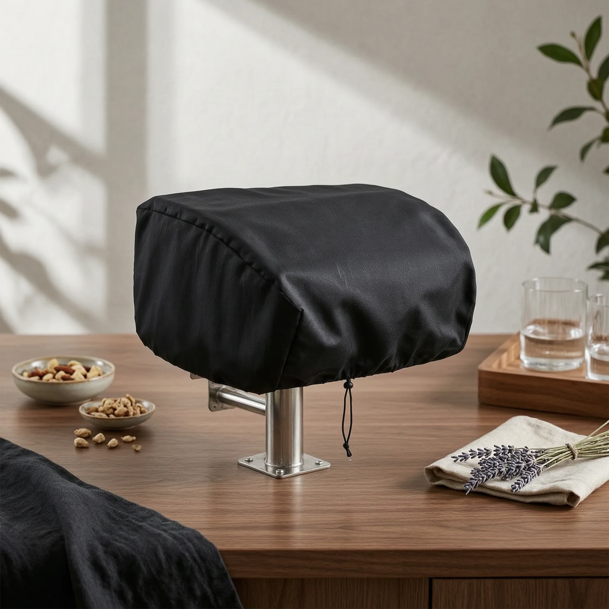 Housse de protection pour barbecue marin, résistante aux précipitations hivernales, imperméable et anti-poussière pour l'extérieur