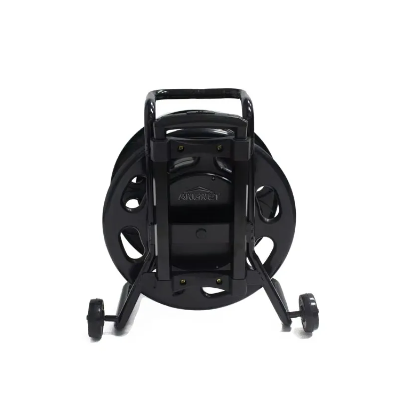 Field Deployable Fiber Optic Cable Reel Mobile Optical Cable Spool with Pull Handle