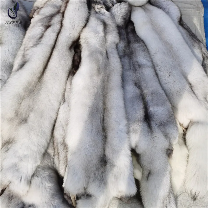 Larqe quantity Real animal skins natural genuine fox skin fur pelts fashion choice fox pelt