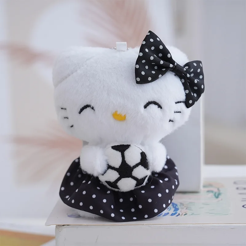 Hello Kitty sleutelhanger schattige cartoon tas hanger pluche pop charmes autosleutel ring rugzak accessoires vrouwen meisje geschenken