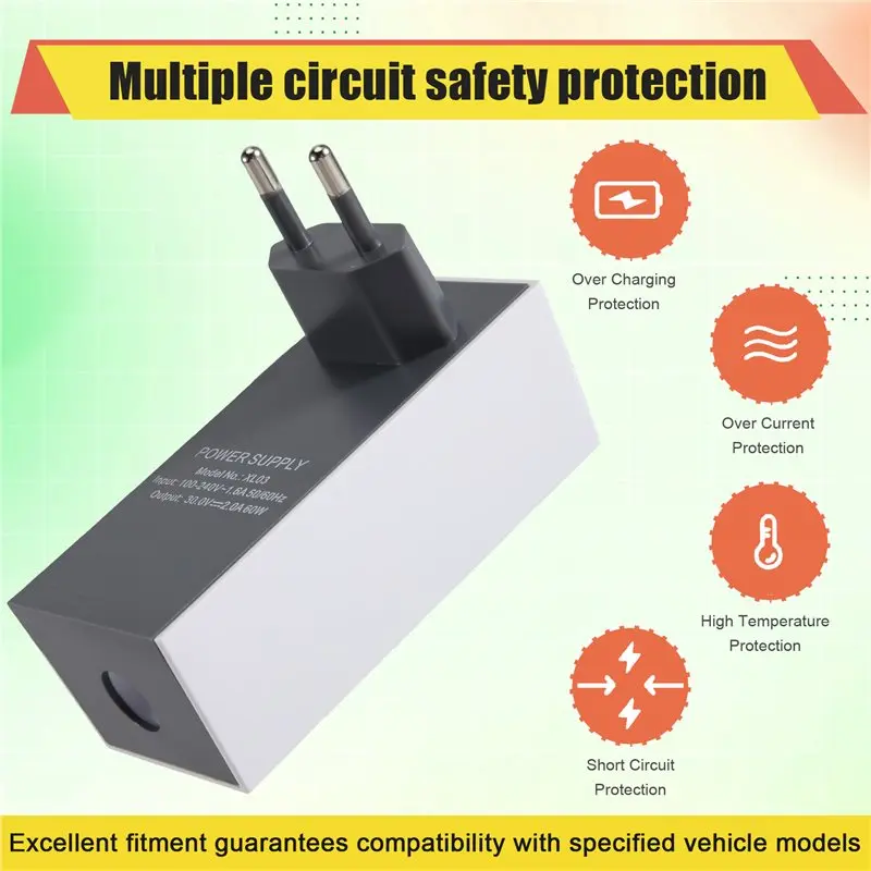 B50B-For Starlink Mini Wall Plug 60W Replacement Power Supply AC Adapter 30V 2A Output For Starlink Mini Dish EU Plug