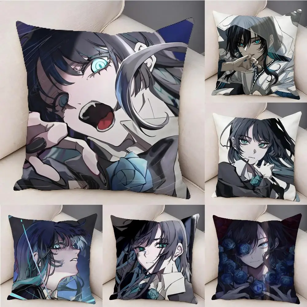 Popular Pretty Japan Singer A-Ado Cushion Cover Organic Linen Square Pillow Case Durable Non-Allergenic And Kind To Skin