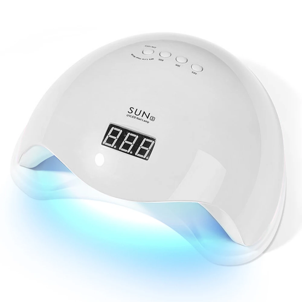 UV-Nagellampe für professionelle Salons, schneller Nagelgel-Trockner, professionelle Nagelkunstwerkzeuge mit 4 Timern, automatischem Sensor und LCD-Display – Detail 7