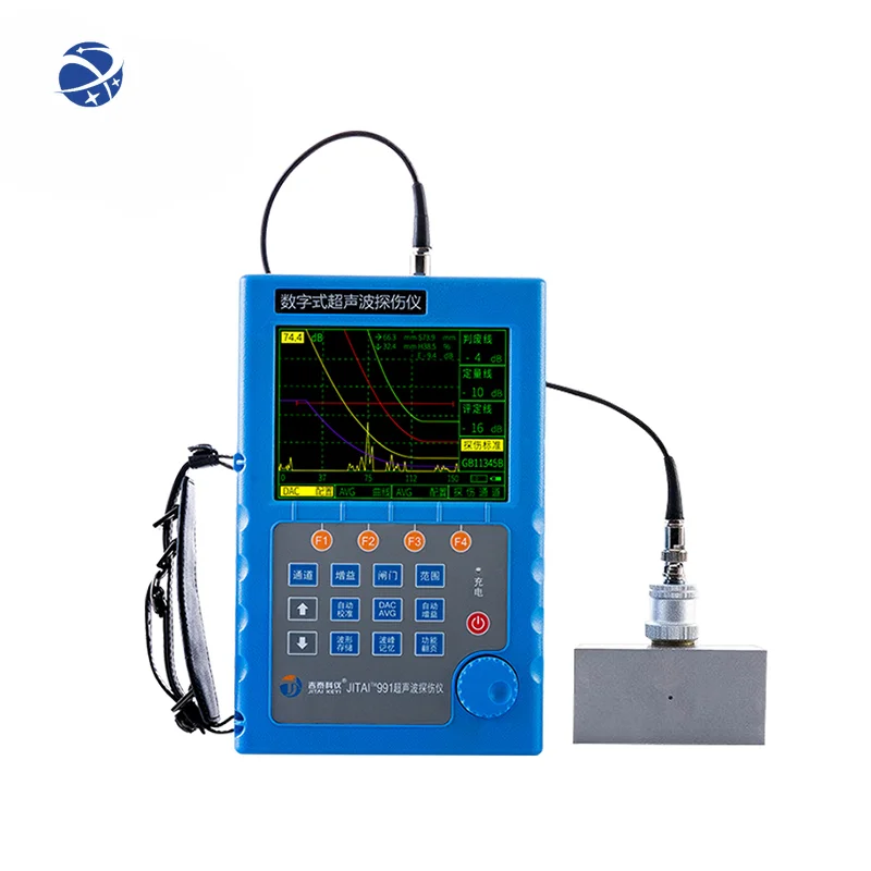 YUNYI 3Q digital portable ultrasonic flaw detector yut2600 for Metal Crack Welding Flaw Air Hole Detection DAC Curve tool