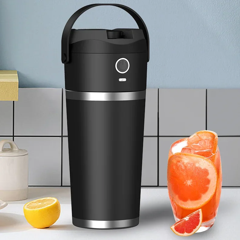 ポータブル食品ブレンダーカップオレンジスムージーフルーツジューサー抽出機 USB ポータブルジュースティーカップミキサー