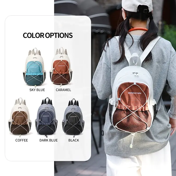 Ultra-Lightweight Outdoor Travel Backpack Men's Women's Large Capacity Multi-Functional Hiking Shoulder Bag Commuter Style Ny...