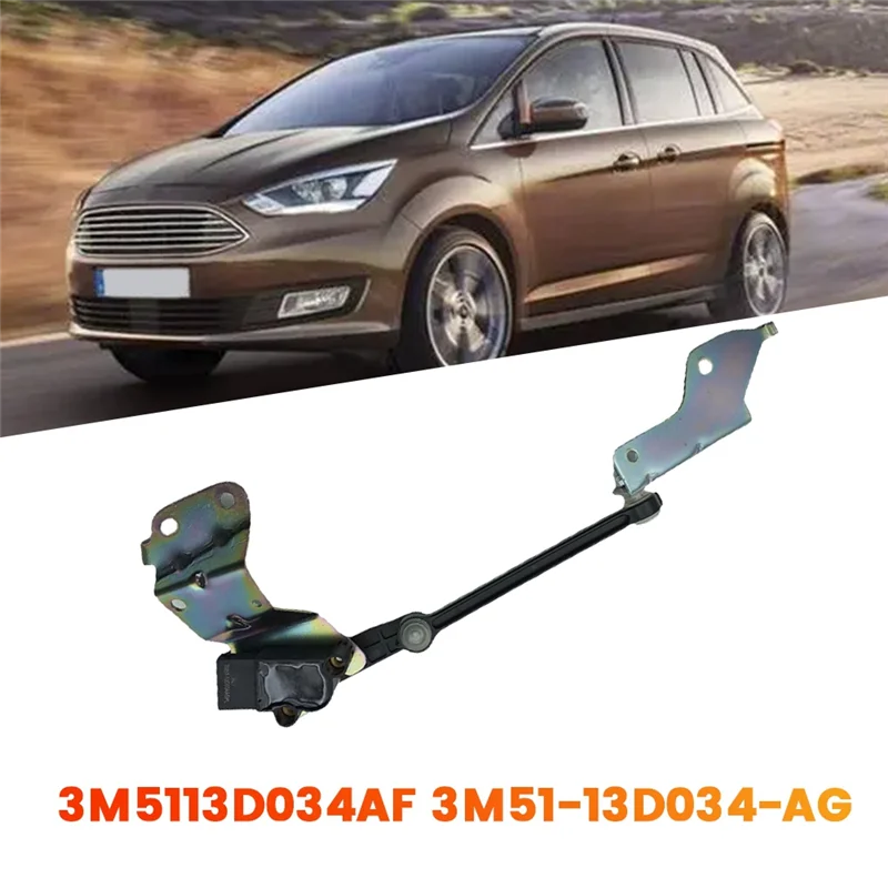 ABNF! Auto Koplamp Niveau Sensor Assy Voor Ford Focus C-MAX CAP Schorsing Hoogte Sensor 3M5113D034AF 3M51-13D034-AG