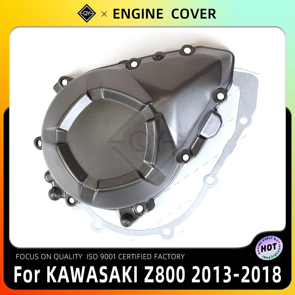 

LQYL Engine Cover Motor Stator Cover CrankCase Coil Side Shell Gasket For KAWASAKI Z800 NINJA 800 2013 2014 2015 2016-2018 17