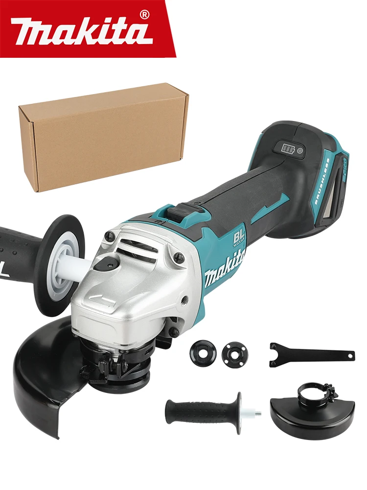 Makita DGA504 18V borstelloze lithium-elektrische haakse slijper Oplaadbare polijstmachine Snijmachine Hoog vermogen