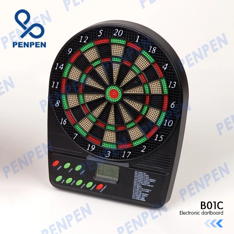 PENPEN darts Electronic system exquisite dartboard, small dartboard easy to carry, teenagers and adults suitable for dartboards