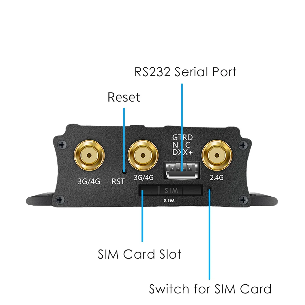 Imagem -05 - Lte Roteador Wi-fi sem Fio Industrial 2.4hz 300m com Slot para Cartão Sim Ec25-e Mini Pcie Modem Versão Global Vpn Vpdn Pptp L2tp 4g 3g