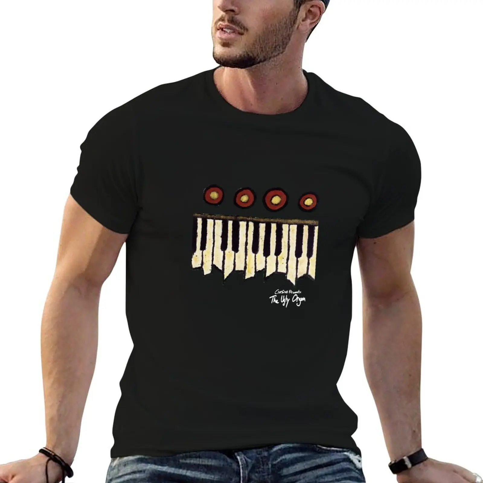 The ugly organ T-Shirt Casual Street Style Short Sleeve Tee