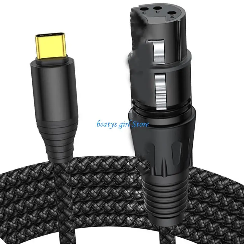 C7AB To C Cable Featuring Flexible Braiding For In Music Production