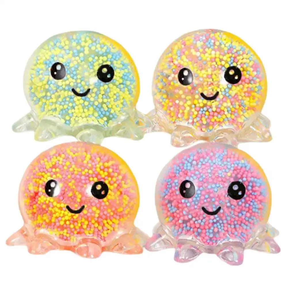 Octopus Squeeze Luminous Fidget Decompression Toy Relaxation Entertainment Party Interesting Interaction Sensory Unique Gift